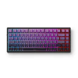 Ігрова механічна клавіатура Mchose G75 Pro / Три режими підключення / Matcha Latte Switch / Purple