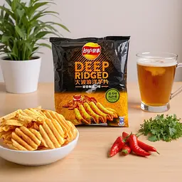 Чіпси Lay's Deep Ridged Taiwan 54 г - мініатюра 2