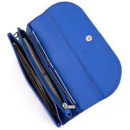 Жіночий шкіряний гаманець-клатч ST Leather 9х9,5х2,5 см acs0015828 - мініатюра 3