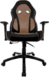 Геймерське крісло GT Racer чорне коричневе (X-2645 Black/Brown) - мініатюра 12