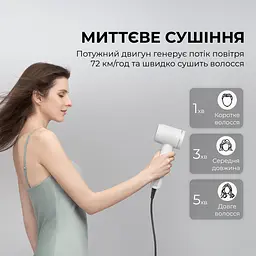Фен для волосся Jimmy F7 White - мініатюра 10