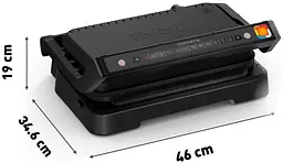 Електрогриль притискний Tefal Optigrill 4в1 XL GC7848 - мініатюра 4