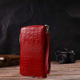 Жіночий шкіряний гаманець Canpellini 21х12х2 см acs0025558 - мініатюра 7
