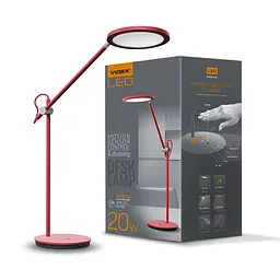 LED лампа настiльна VIDEX VL-TF15R 20W 4100K VIDEX (26431-000)