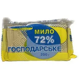 Мило господарське ТЕХПРОМ ЕКОЛОГІЯ 200г з каоліном «Любиме» в обгортці