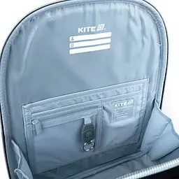 Рюкзак шкільний каркасний Kite Education Black&Silver (K26-556M-2) - мініатюра 8