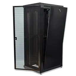 Шафа на підлогу 19", 42Ux800x1000, (ШxГ), чорна - мініатюра 4