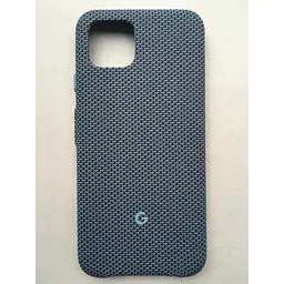 Протиударний чохол Google Soft Knit Fabric Case для Pixel 4 Blue Ish (GA01283) - мініатюра 5