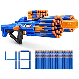 Бластер Zuru X-Shot Insanity-Berzerko 8 Shot швидкострільний 48 патронів (36610R) - мініатюра 5