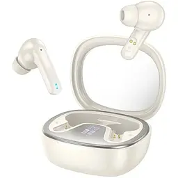 Навушники Hoco EQ6 Shadow TWS | BT5.3, 40/320mAh, 7h | Milky white