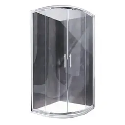 Душова кабіна без піддону Koer SR SC04-100x100x195-TR-01 прозоре скло Easy Clean 5 мм, хром KR5361, Універсальна, прозорий, хром