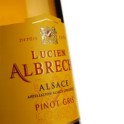 Вино Lucien Albrecht Pinot Gris Réserve, біле, сухе, 14,5%, 0,75 л - мініатюра 3
