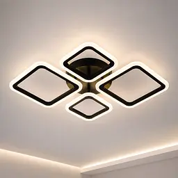 Люстра світлодіодна акрилова / Стельовий LED-світильник X-595