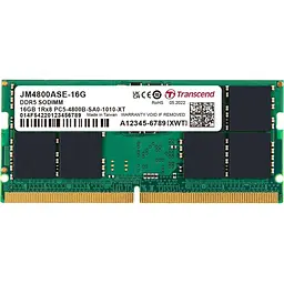 Модуль пам'яті Transcend DDR5 16GB SO-DIMM 4800Mhz (JM4800ASE-16G)