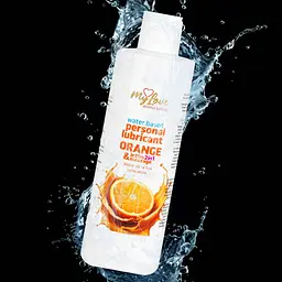 Лубрикант и массажный гель MyLove Aroma Series Intim&Massage Orange 300 мл - миниатюра 4