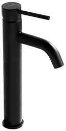 Змішувач для умивальника Rea Lungo black чорний високий REA-B4103, Чорний