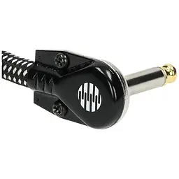Інструментальний кабель педалей Klotz Jack 6.3 - Jack 6.3 кутові VINPAN0015 - мініатюра 3