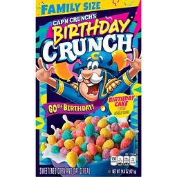 Сухий сніданок Cap'n Crunch Cereal Red White Blue 480g - мініатюра 2