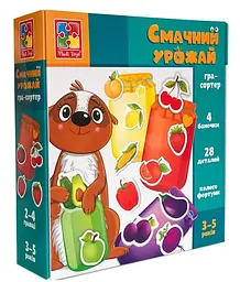 Міні-розвивашка сортер Смачний урожай, VT1804-41