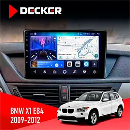 Штатна магнітола BMW X1 (E84) 2009-2012 Decker D10-006 4x64, 4G Decker (НФ-00009472)