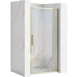 Душові двері Rea Rapid Swing 90 gold REA-K5618