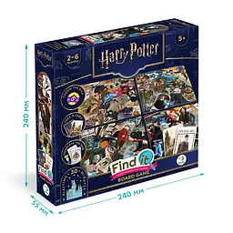 Дитяча настільна гра "Find it: Harry Potter" 200585 4 двосторонні поля 80 ігрових карток 2-6 гравців - мініатюра 5