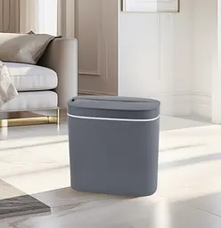 Відро для сміття Mixxus Flat-TC0109 Graphite сенсорне овальне 9 л графіт (MI7075) - мініатюра 4
