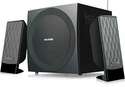 Акустична система M-300U 2.1 38W mini-jack/USB/SD/FM чорний Microlab teh0013962