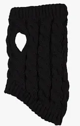Светр для собак та котів EcoToys Black M чорний A: 25 см B: 36 см C: 27 см 6977 - мініатюра 2