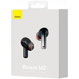 Навушники Baseus True Wireless Earphones Bowie M2 BT5.2, 40/400 mAh 5h (NGTW140002) - мініатюра 3