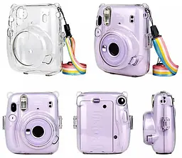 Чохол для фотоапарата Fujifilm Instax Mini 11 Прозорий - мініатюра 5