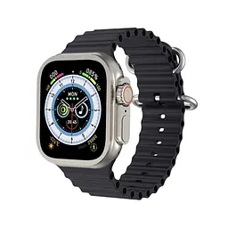 Розумний годинник Smart Watch Hello Watch 3 Full HD AMOLED 49 мм Чорний - мініатюра 3