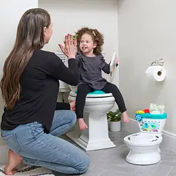 Дитячий горщик-унітаз 2 в 1 Baby Einstein "Geared for Success" (17087) - мініатюра 4
