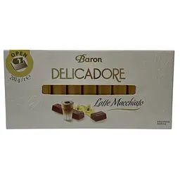 Шоколад молочний Delicadore Latte Macchiato 200 г