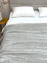 Плед Ecotton 150х220 см Well Soft світло-сірий (24-3615 Cool gray) (24920) - мініатюра 5