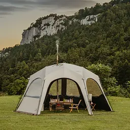 Двері до тенту для кемпінгу Naturehike CNK230WS014, 300х210 см із застібкою посередині - мініатюра 3