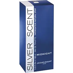 Туалетна вода для чоловіків Jacques Bogart Silver Scent Midnight 100 мл (127141) - мініатюра 3