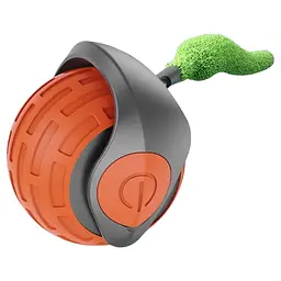 Інтерактивний м’яч для котів Smart Pet Ball з автоматичним рухом, Type-C, 2 режими Помаранчевий