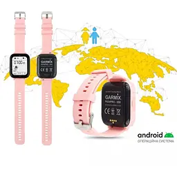 Дитячий смарт-годинник GARMIX PointPro-300 Pink (GMXPP300-P) - мініатюра 2