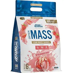 Гейнер Critical Mass Professional, 6 кг Полуниця Applied Nutrition fit0025684