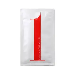 LULULUN Premium Face Mask One White освітлююча маска для сяйва та свіжості шкіри, 1 шт х 5 уп - мініатюра 2