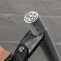 Ножиці для різання кабелів StepCut XL, 120мм.кв., 225мм KNIPEX 95 12 225, фосфатированные - мініатюра 4