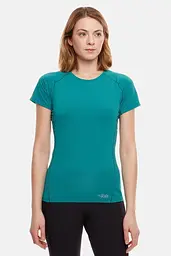Футболка Rab Force SS Tee wmns 8 Темно-бірюзовий