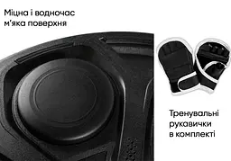 Настінний боксерський тренажер EasyFit музична електронна мішень для боксу із перчатками - мініатюра 2