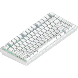 Клавіатура Dark Project ALU81 Terra Nova ENG/UA White (DPKB_NOVA_81_ANSI_WHITE_UA) [122655] - мініатюра 6