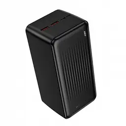 Зовнішній акумулятор Power bank BOROFONE BJ80C 50000 mAh PD22,5W + швидке заряджання батарея заряджання Чорний