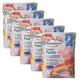 Підгузки-трусики Babydream Premium 5 Junior ( 12-17 кг), 100 шт