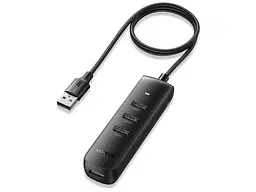 USB-хаб UGREEN CM416 USB 3.0 4-Port Hub 1m Black (80657)