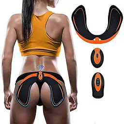Тренажер для тренування м'язів сідниць професійний EMS HIPS TRAINER Electrical Muscle Stimulation міостимулятор з пультом - мініатюра 5
