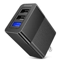 Мережевий зарядний пристрій Baseus Duke Universal Travel Charger Black CCALL-GJ01 - мініатюра 2